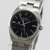 Rolex Oyster Perpetual Air King Precision Ref 5500 Steel Black Dial